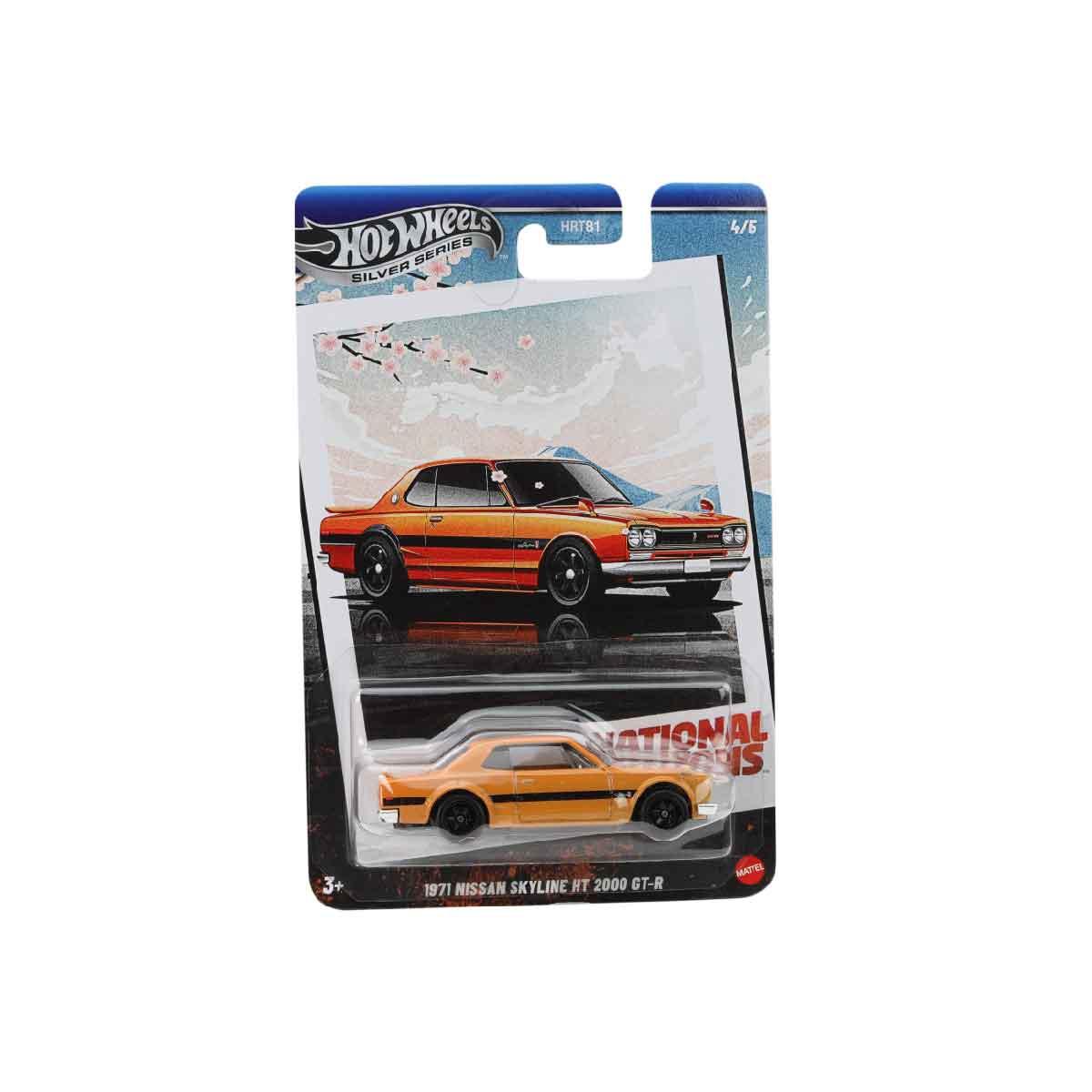 Đồ Chơi Mô Hình Siêu Xe Vintage 1971 Nissan Skyline HT 2000 GT-R HOT WHEELS JBY89/HRT81