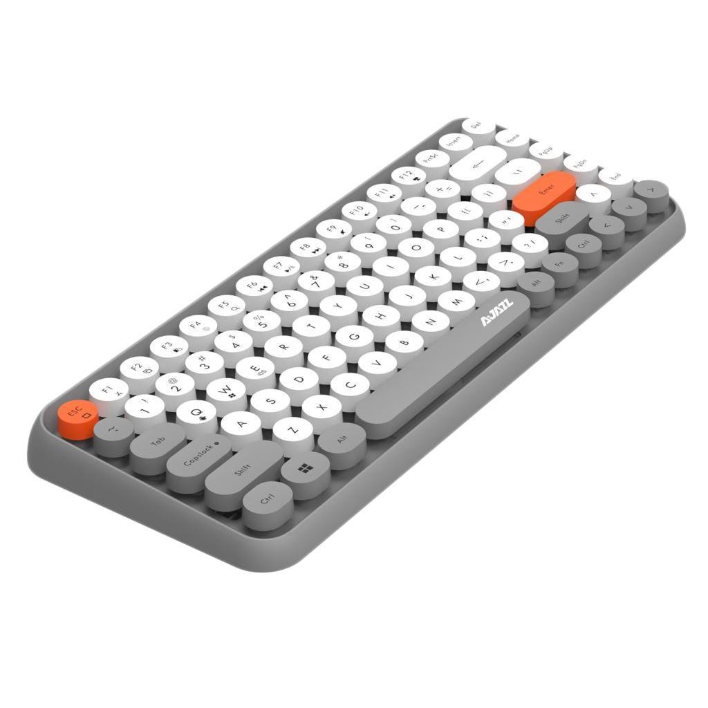 84 Key Wireless Bluetooth Lightless Keyboard for PC Laptop Tablet Yellow