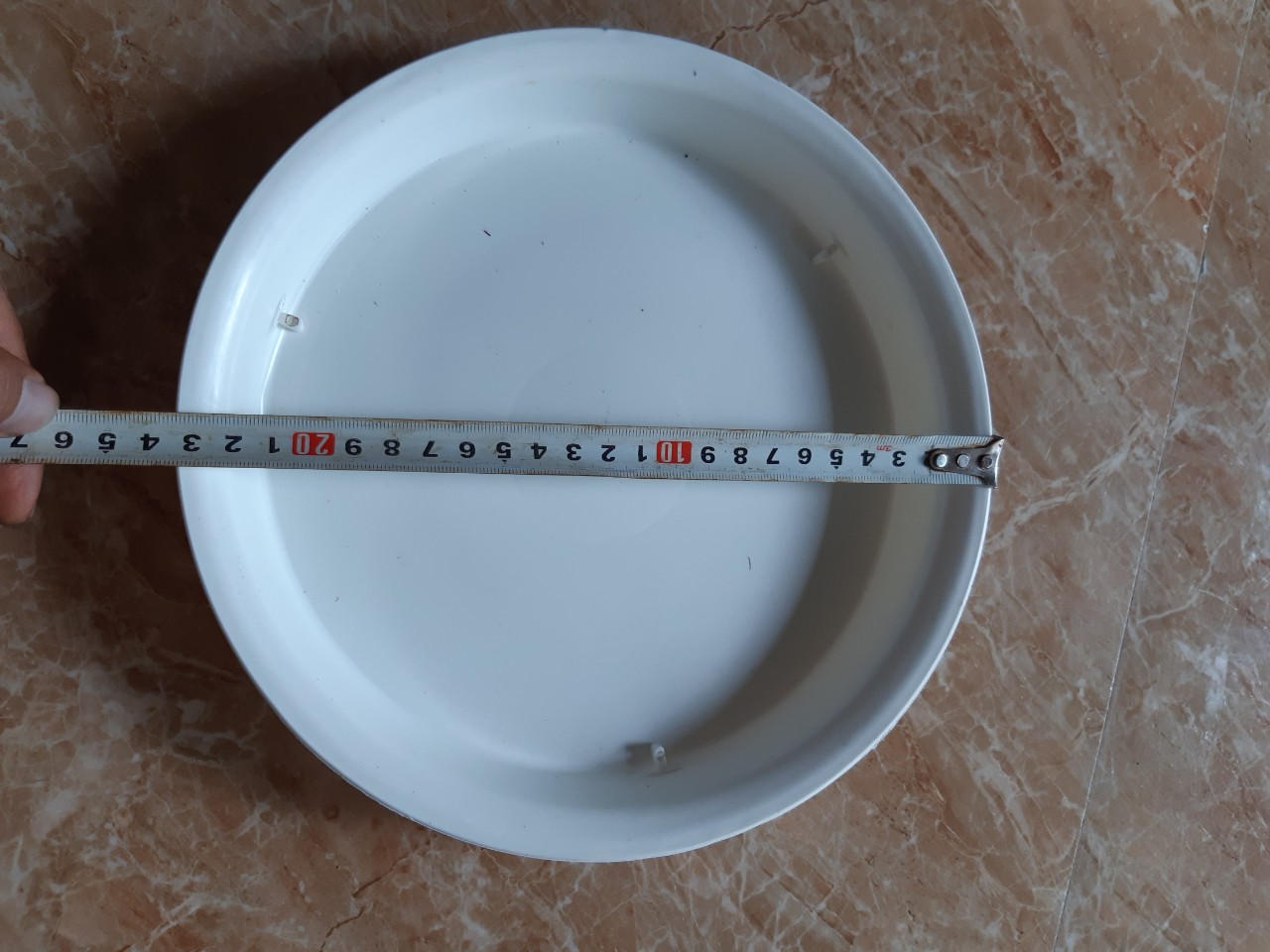 10 Khay Lót Đế Chậu D230 - Màu Trắng