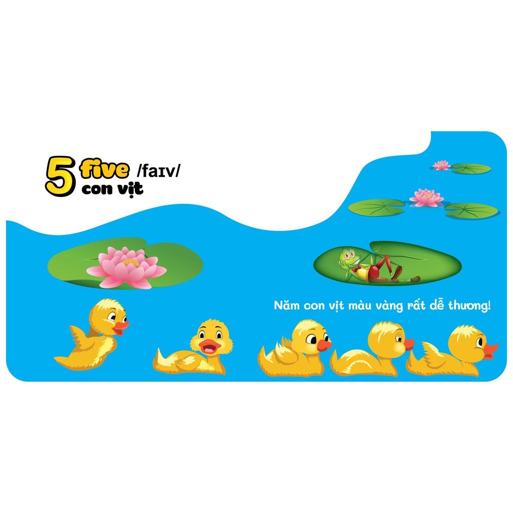 Đố Bé Ở Sau Là Gì - Song Ngữ Anh Việt - Số Đếm - Numbers