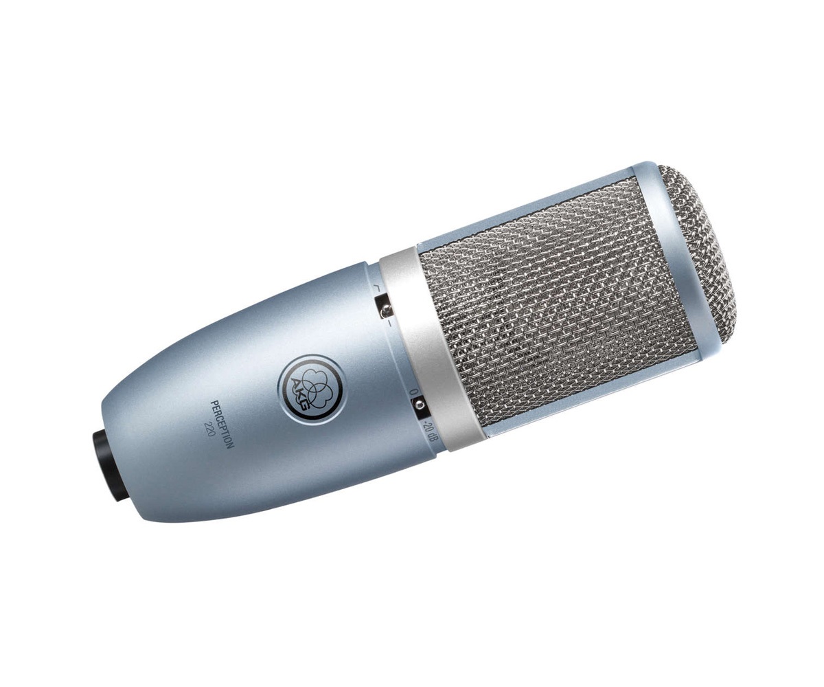 micro AKG P220 - hát live thu âm like new - hàng chính hãng