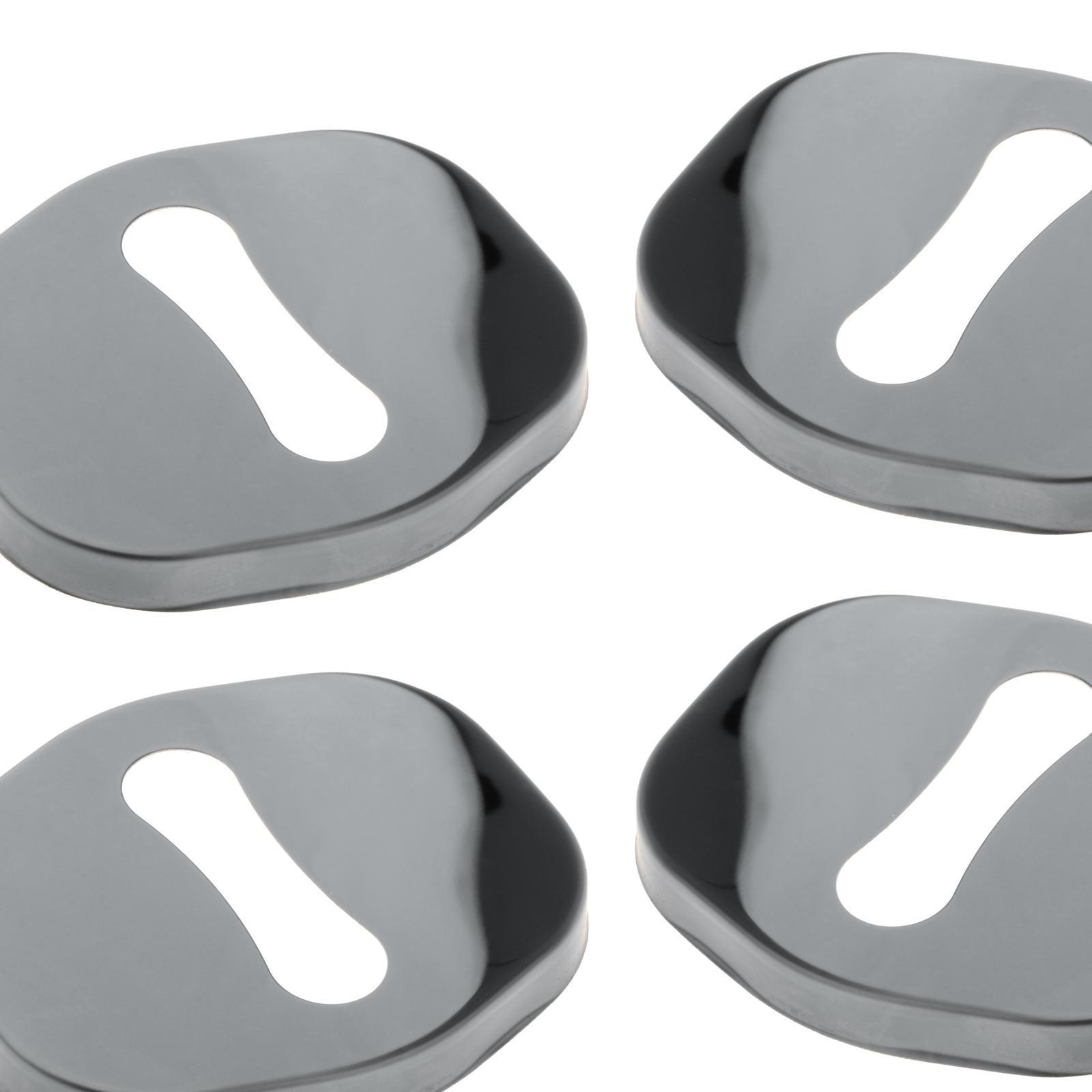 4Pcs Car Door Lock Cover Decor Metal for Byd Yuan Plus Atto 3