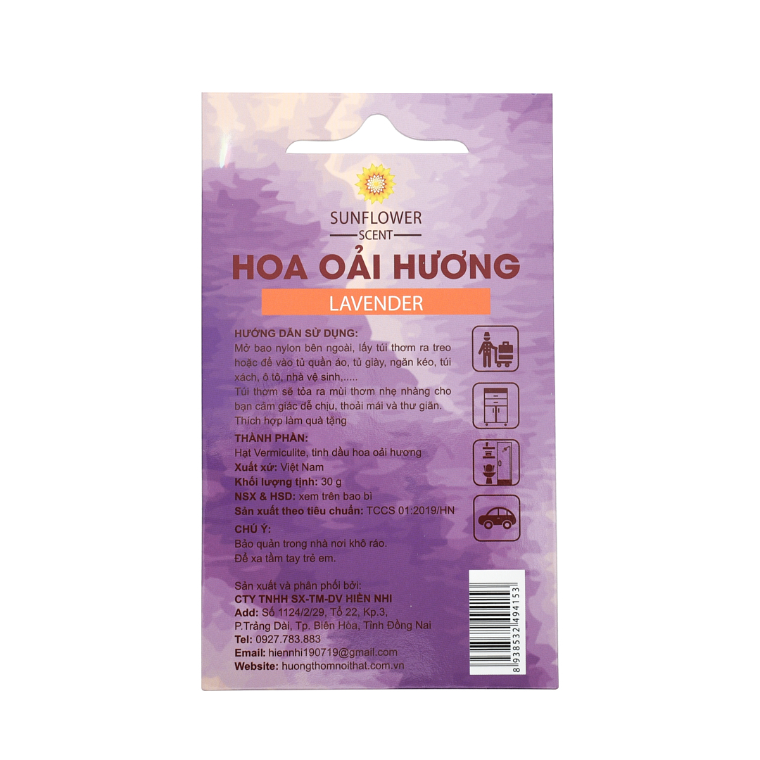 Túi thơm Sunflower Hoa Oải Hương