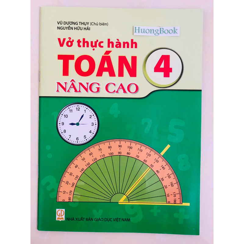 Sách - Vở thực hành toán nâng cao 4 ( theo chương trình giáo dục phổ thông mới 2018 )