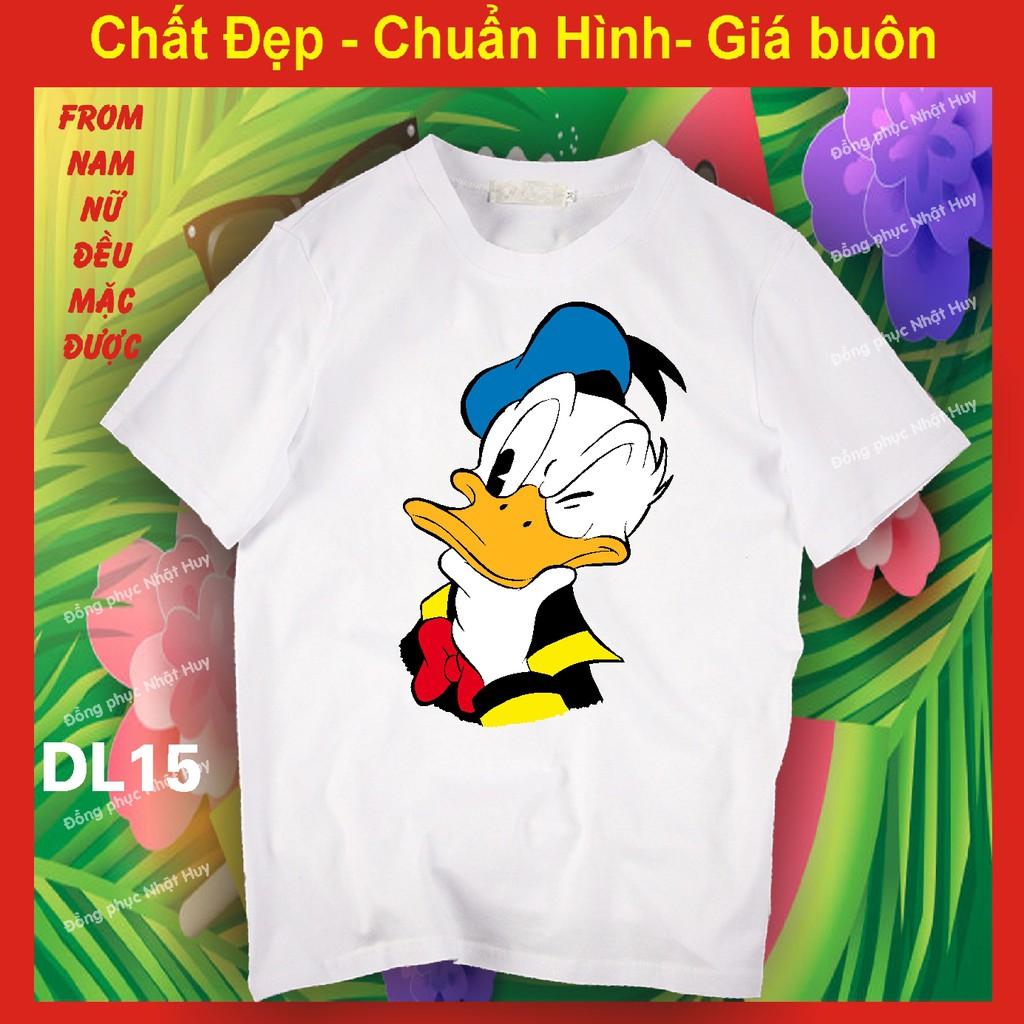 Áo thun vịt Donald DL13, phông , chất đẹp bao đổi trả