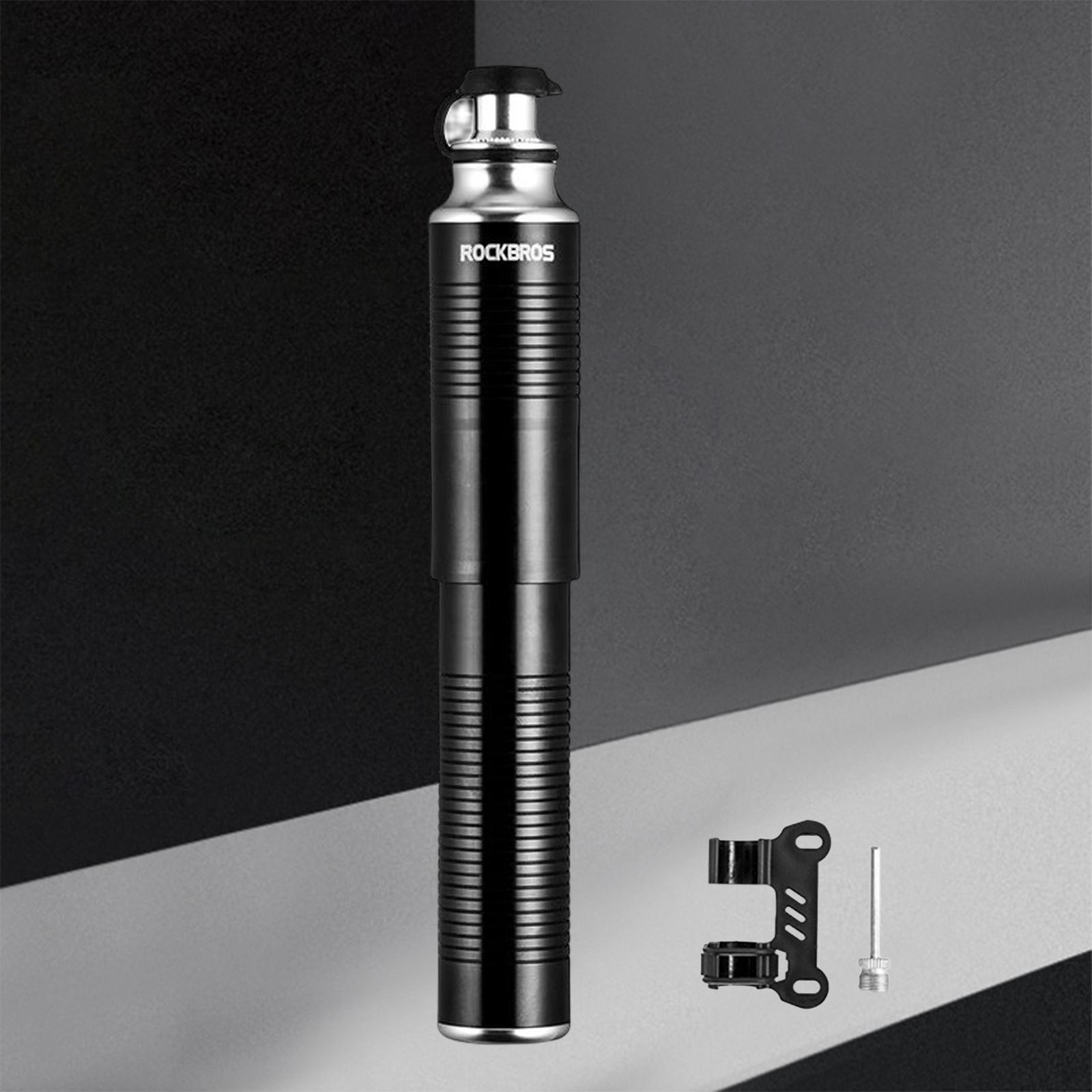 Bike Pump Bicycle Air Pump Aluminum Alloy Frame Mount Portable Hand Pump