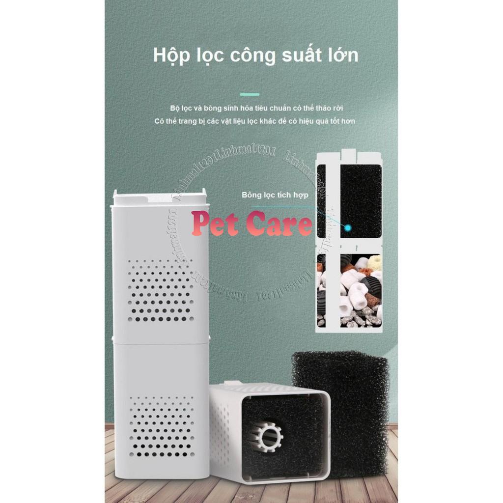 Máy lọc nước bơm oxy bể cá XQP nội địa cao cấp