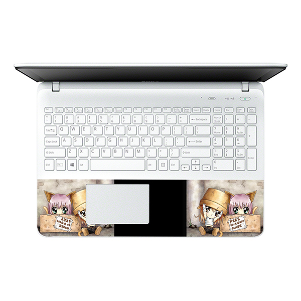 Mẫu Dán Decal Laptop Hoạt Hình Cực Đẹp LTHH-06