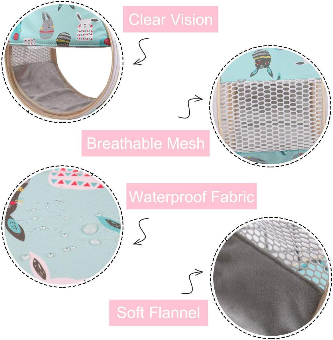 Túi xách tay cầm vận chuyển vật nuôi nhỏ di động Túi xách du lịch cho hamster lợn chinchilla nhím con vẹt nhỏ