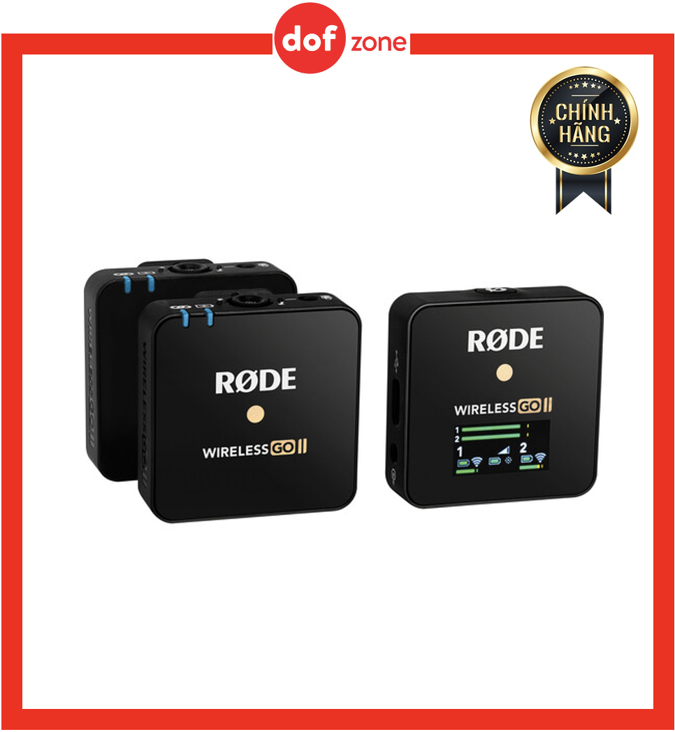 Microphone Rode Wireless Go II  - Chính Hãng
