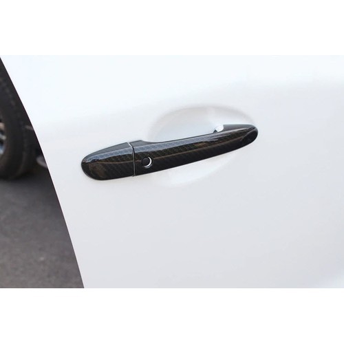 Ốp tay hõm cửa CARBON xe Mazda CX5 2018, 2019, 2020, 2021. 2022 vân cacbon cao cấp