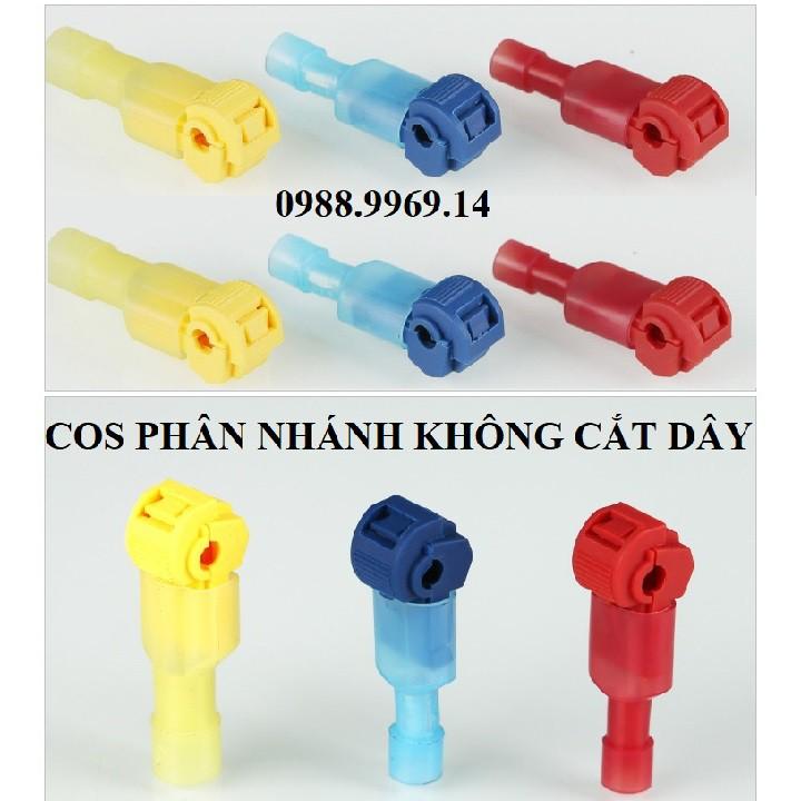 COS CHỮ T NỐI ĐÂY NHANH CHO OTO XE MÁY