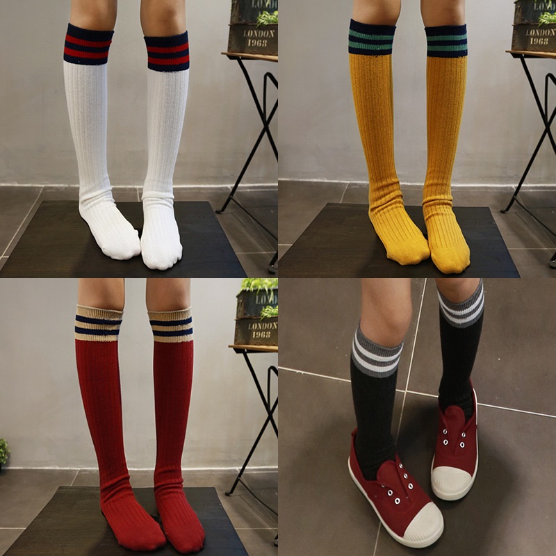 Vớ Tất Dài Nhiều Màu Thời Trang Cho Bé Gái