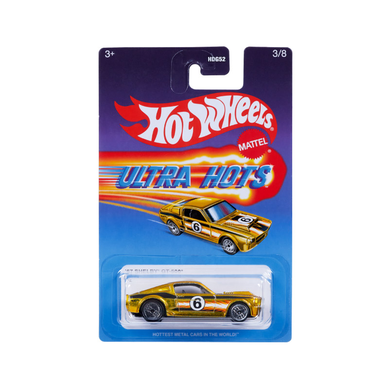 Đồ Chơi HOT WHEELS Siêu Xe Ultra Hots - 67 Shelby Gt-500 HLH89/HDG52