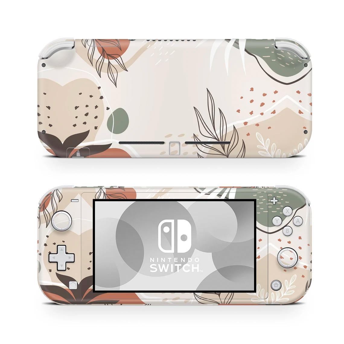 Skin decal dán Nintendo Switch Lite mẫu tropical (dễ dán, đã cắt sẵn)