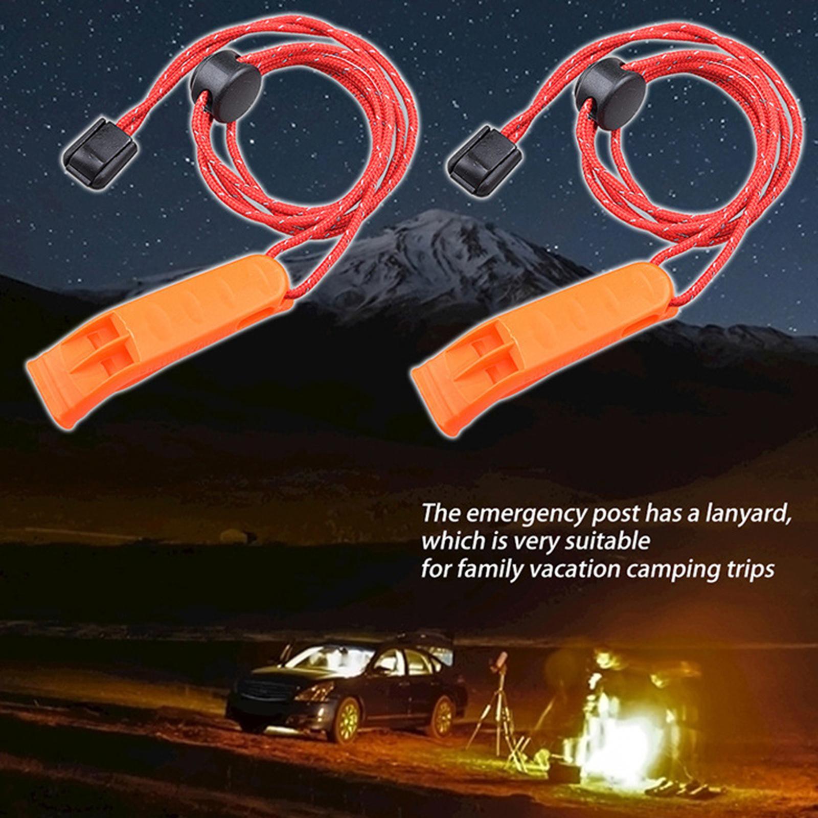Marine  Whistle Boating Camping Hiking  Whistle with Lanyard