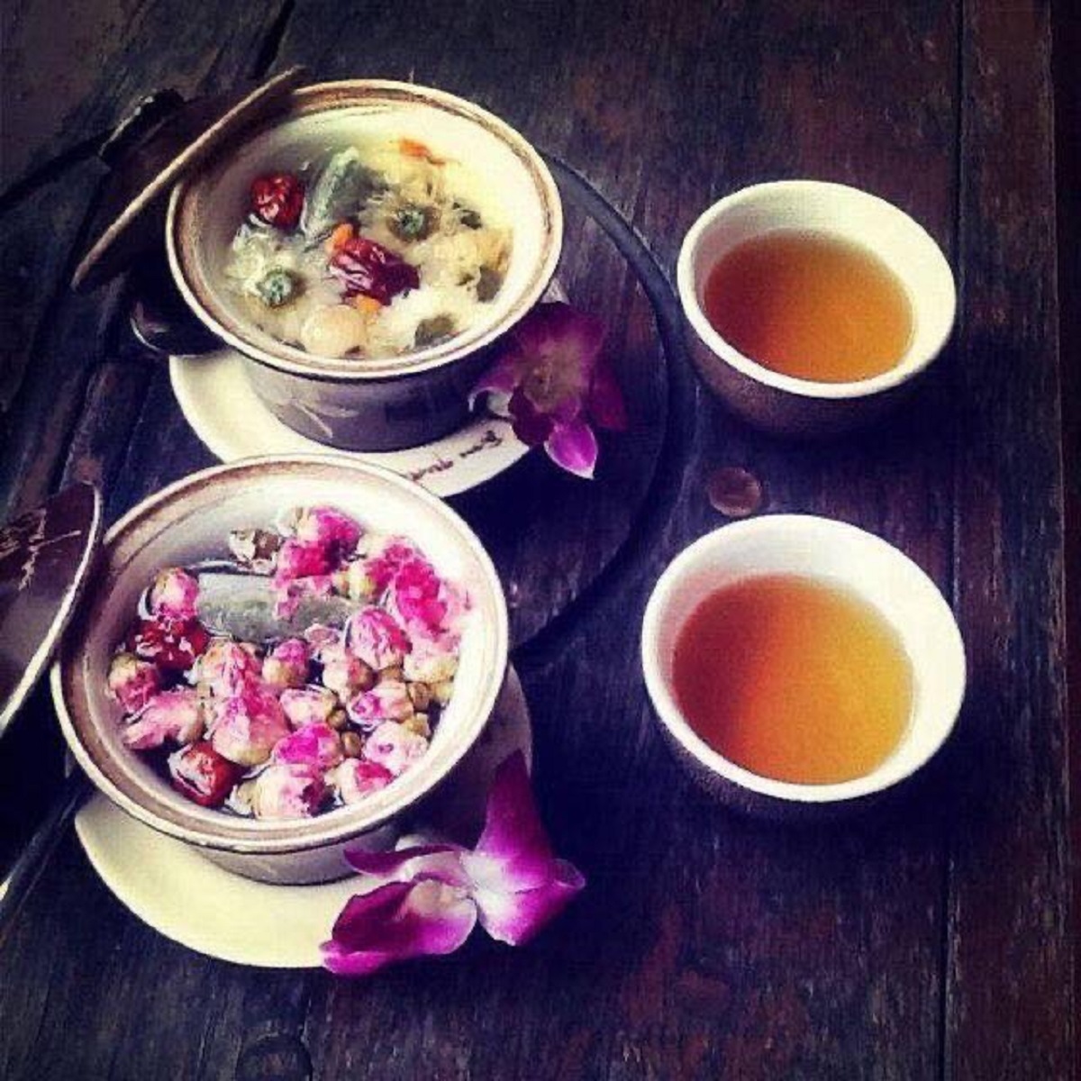 Combo 2 gói hoa cúc khô nguyên chất Mẹ Ken 50gr tặng kèm chai mẫu thử tinh dầu tràm gió nguyên chất Mẹ Ken - TRÀ HOA CÚC