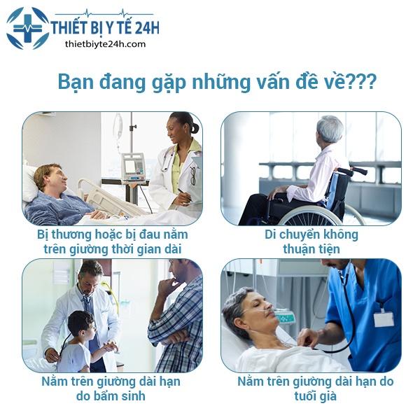 Đệm Hơi Chống Loét 2022 Cho Người Gìa, Người Ốm, Bị Liệt, Hôn Mê Sâu, Sau Phẫu Thuật...