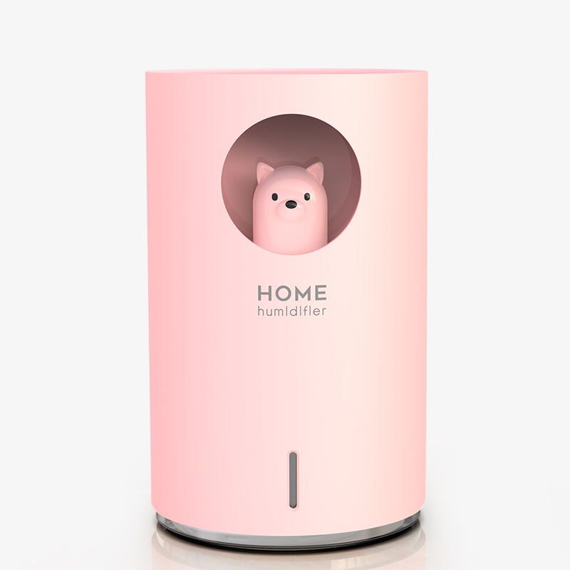 Máy Xông Tinh Dầu Tạo Độ Ẩm 700ml Gấu Bắc Cực USB Air Humidificador Công Suất Lớn