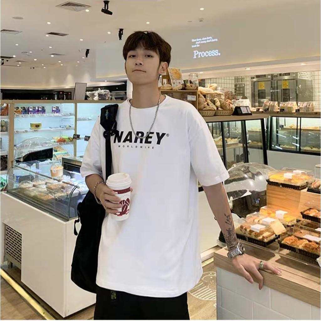 Áo thun nam tay lỡ form rộng NAREYY vải cotton trumunisex aothununisex aophongnam