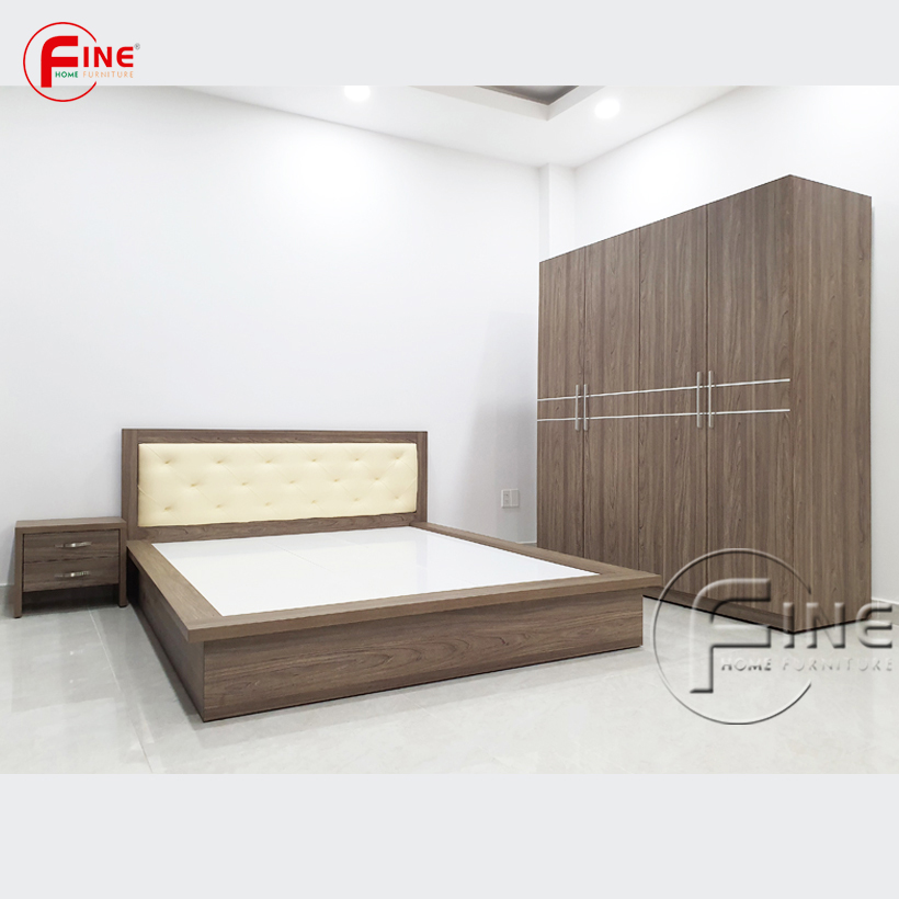 Tủ Quần Áo Gia Đình Cao Cấp FINE FT222F (180cm x 200cm) Kiểu dáng tủ hiện đại sang trọng