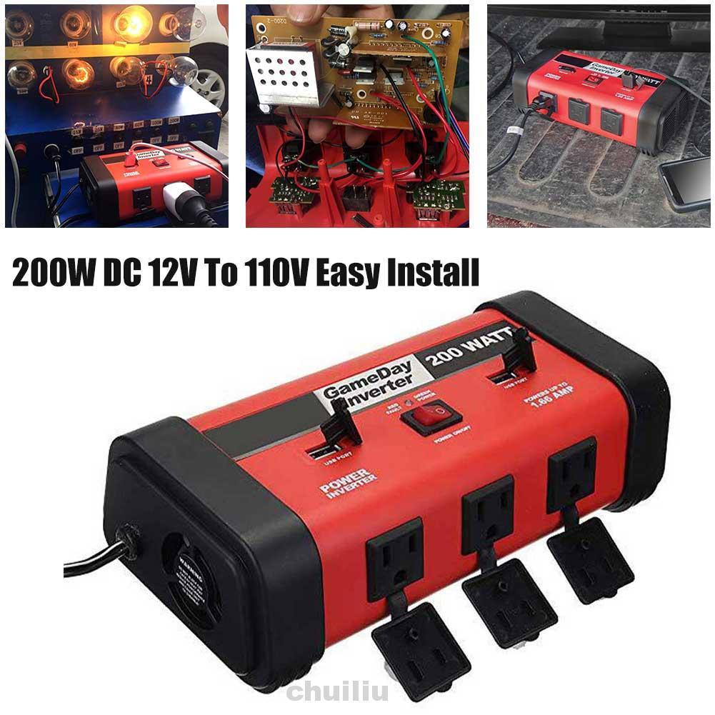 Bộ Sạc Xe Hơi 200w Chất Lượng Cao