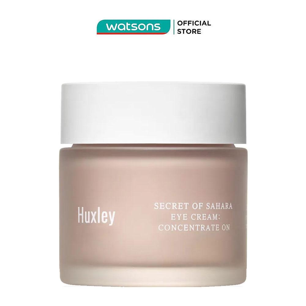 Kem Dưỡng Mắt Huxley Secret Of Sahara Eye Cream Concentrate On Dưỡng Ẩm, Ngăn Ngừa Lão Hoá 30ml