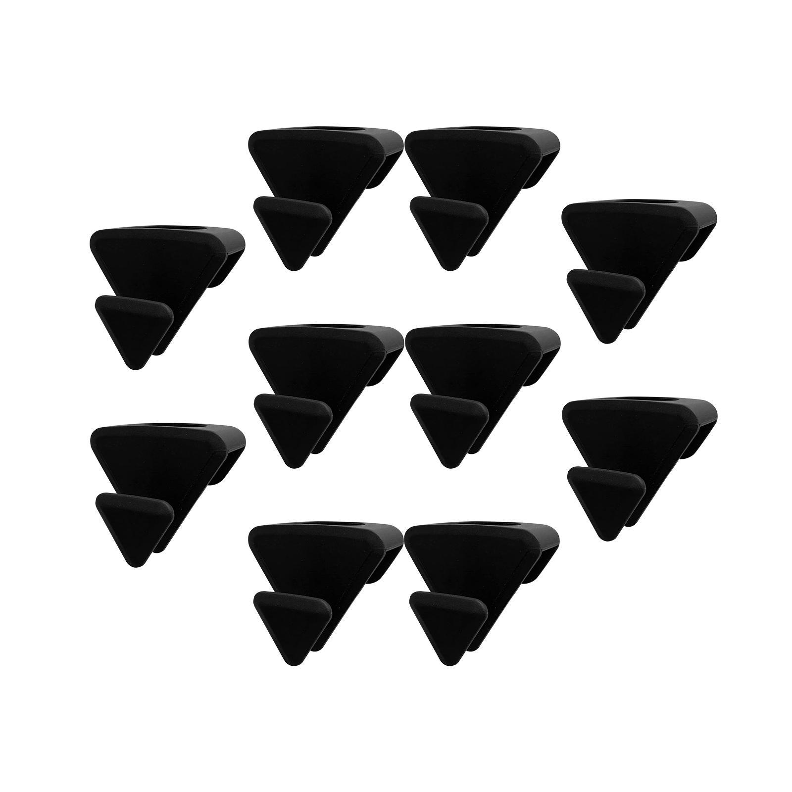 10x Hanger Hook Clothes Hanger Hanger Clips Closet Organizer for Home Closet