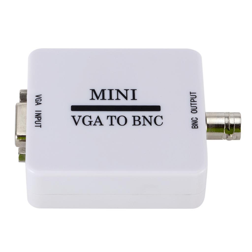 Mini HD VGA to BNC Video Digital Composite Converter Box For HDTV Monitor