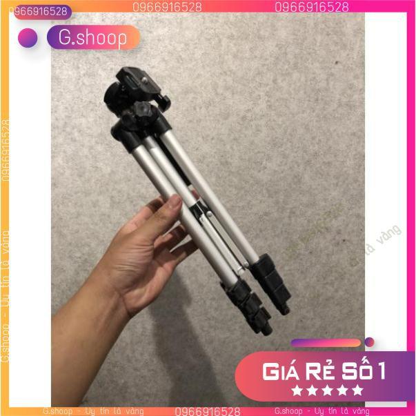 Giá đỡ 3 chân, gậy chụp ảnh 3, chân máy chụp ảnh Tripod TF-3110 + Miếng kẹp điện thoại