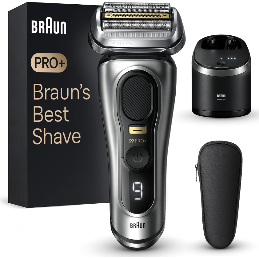 Máy cạo râu cao cấp Braun Series 9 Pro+ 9567cc với Smart Care 6 in 1 - Made In Germany