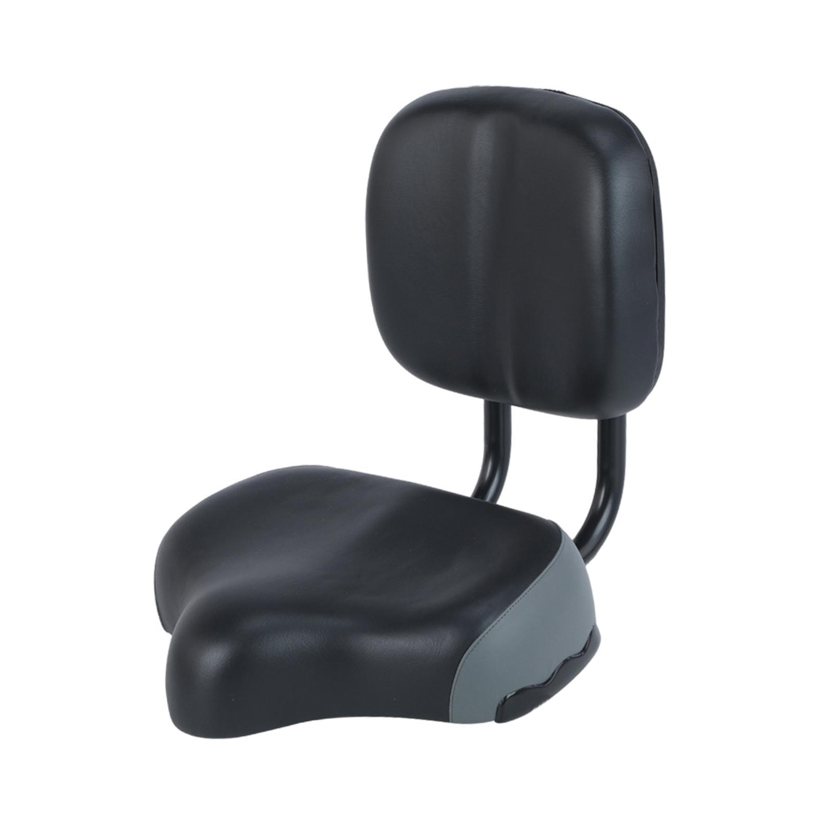 Seat Saddle Saddle Seat with Backrest Professional Padding Soft Cushion Exercise Bike Seat Bike Saddle for Cycling Accessories Women