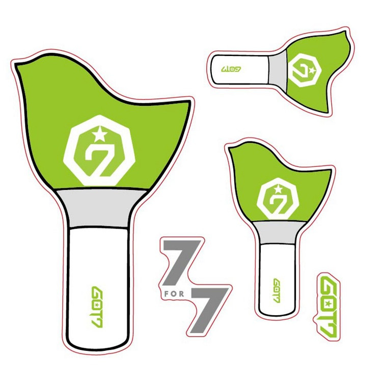 TỆP STICKER DÁN NỔI GOT7