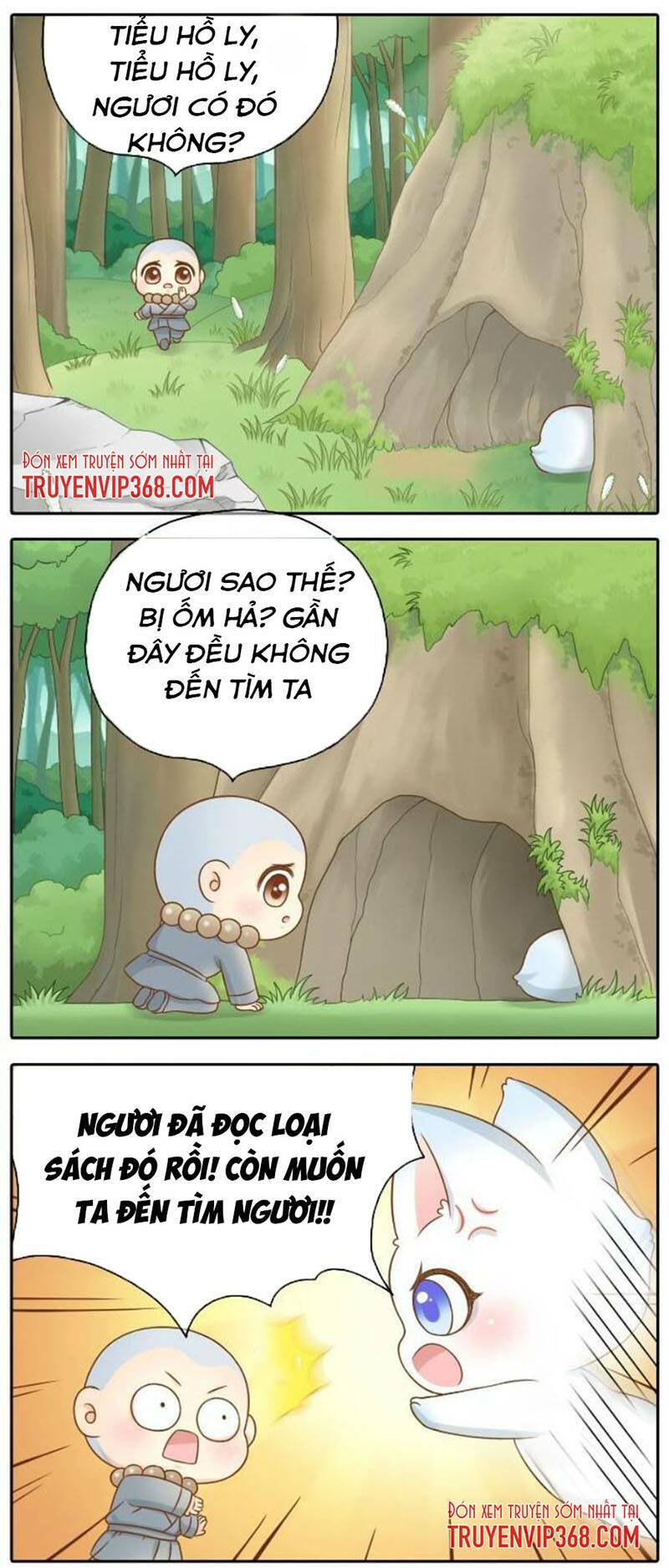 tiểu hoà thượng - chào mừng đến trấn yêu quái chapter 36 9