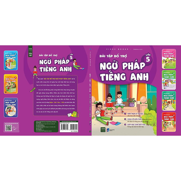 BÀI TẬP BỔ TRỢ NGỮ PHÁP TIẾNG ANH
 Lớp 5