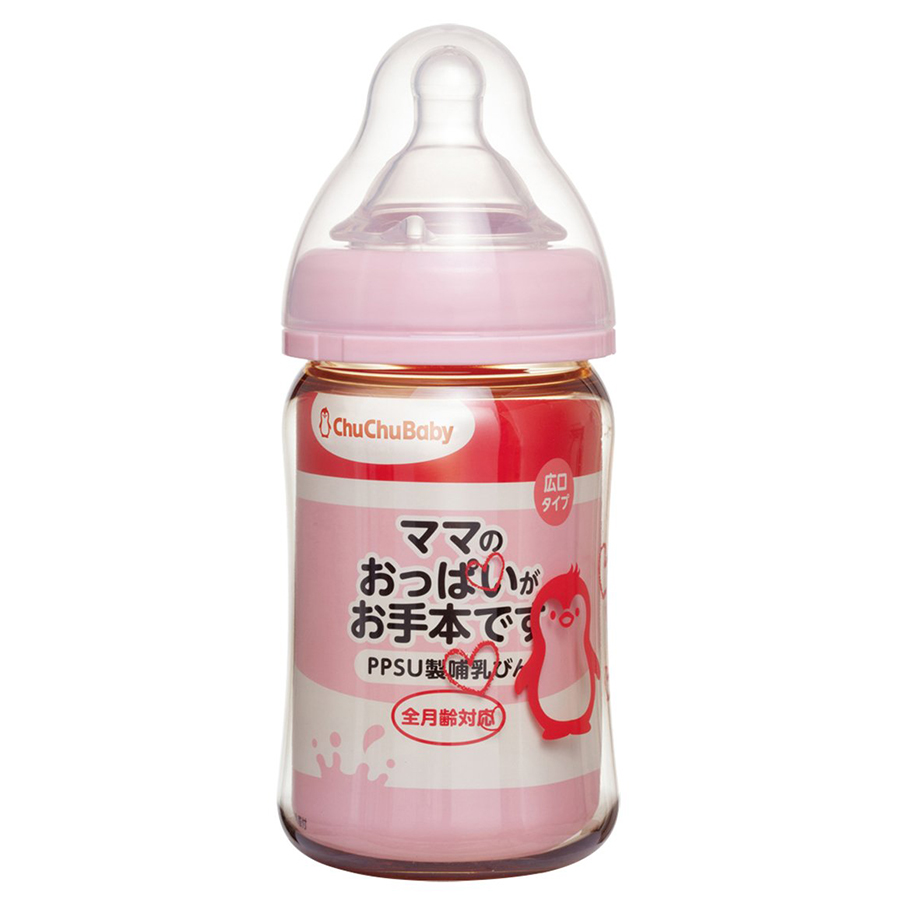 Bình Sữa Cổ Rộng ChuChu Baby PPSU-160 (160ml)