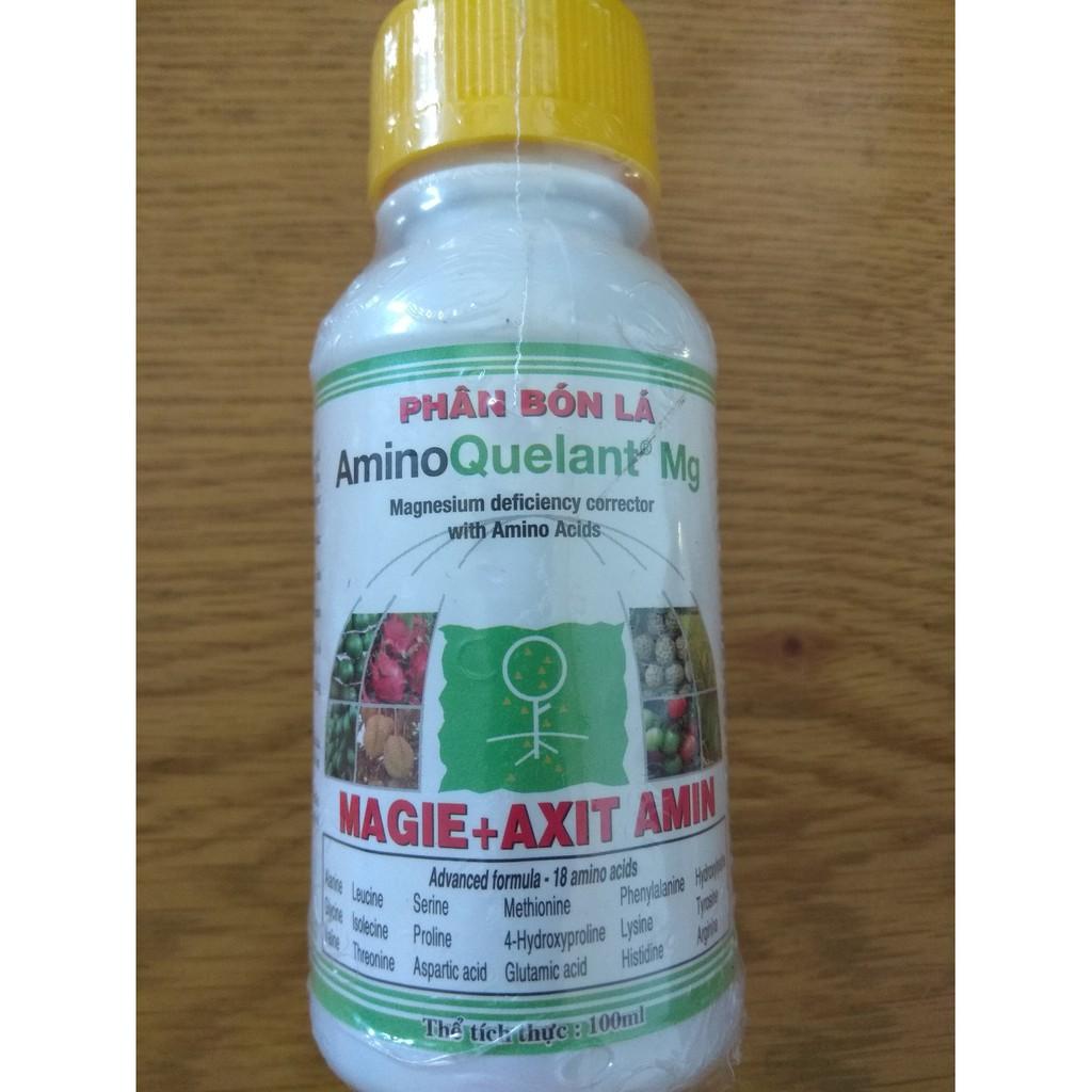 Phân bón lá AminoQuelant Mg bổ sung Magie và Axit Amin - chai 100 ml