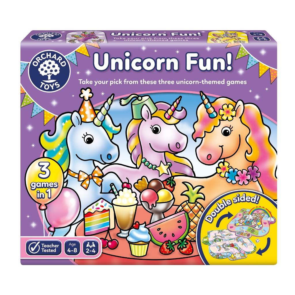 Trò chơi trí tuệ Unicorn Fun - Orchard Toys khuyến khích trẻ thảo luận và làm quen với toán học