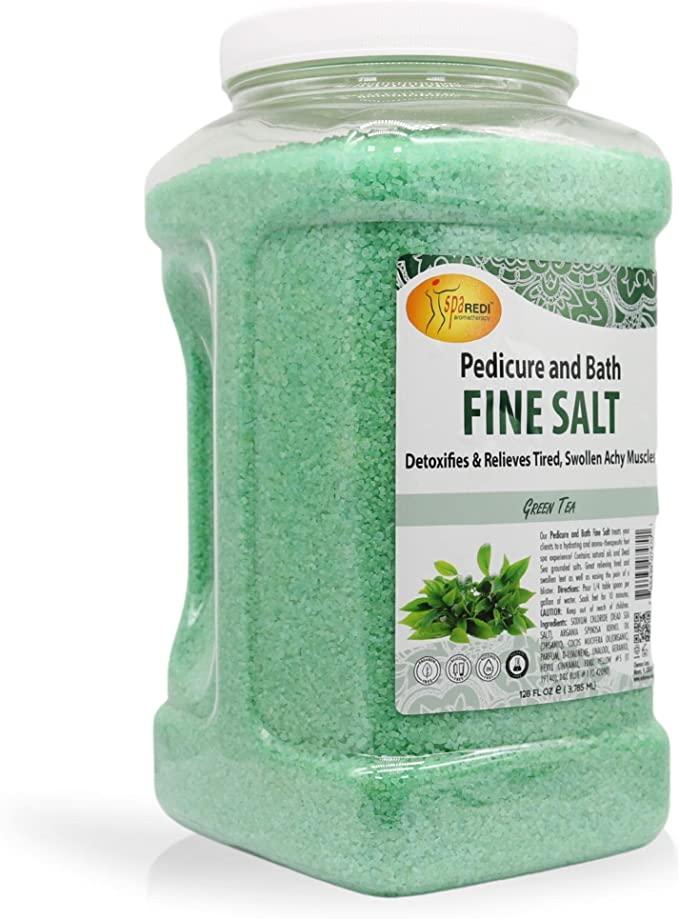 Muối tắm Pedi Bath Fine Salt mùi Trà Xanh 3785 ml