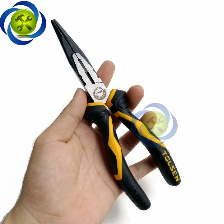 Kìm nhọn Tolsen 10022 dài 200mm loại công nghiệp