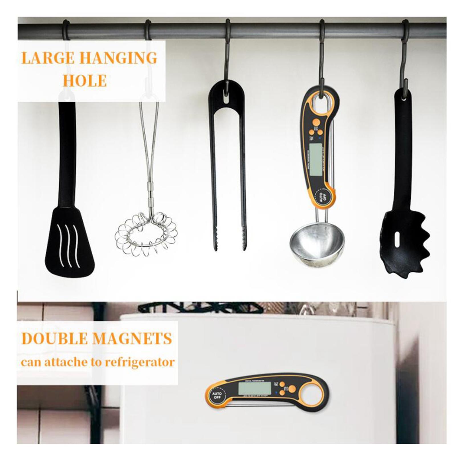 Waterproof Digital Instant Read Meat Thermometer & Folding Probe