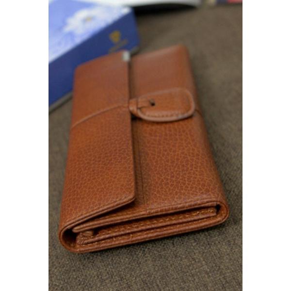 Ví nữ da thật cao cấp Đồ Da Thành Long TLG 403 1 tặng móc khóa da thật cao cấp K 550