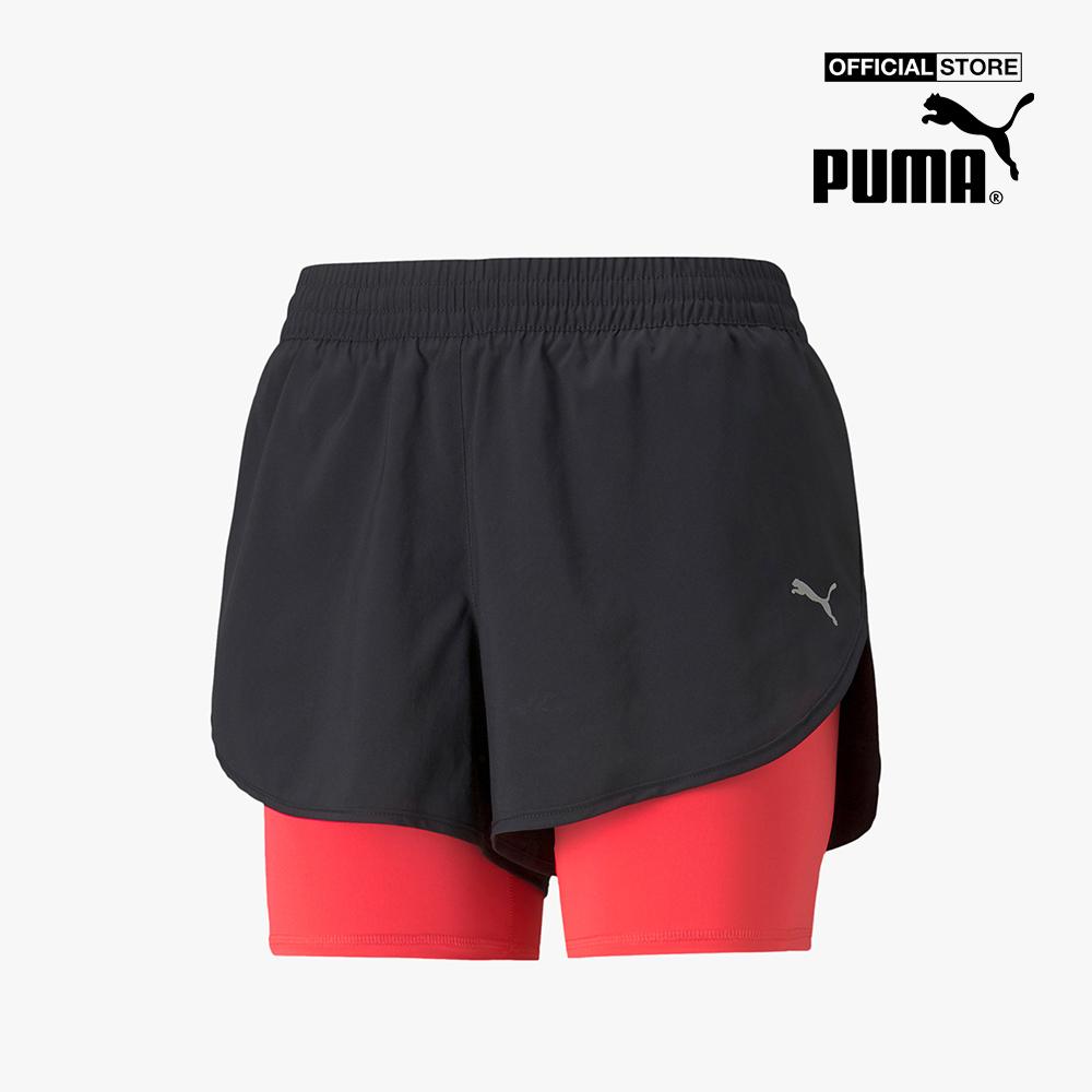 PUMA - Quần shorts thể thao nữ 2 in 1 Woven Running 521072