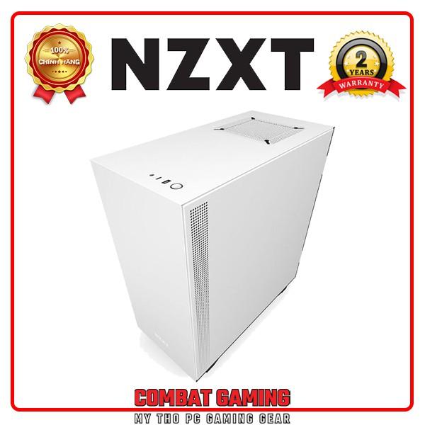 Vỏ CASE NZXT H510 MATTE (Mid Tower/Màu Trắng) - Hàng Chính Hãng