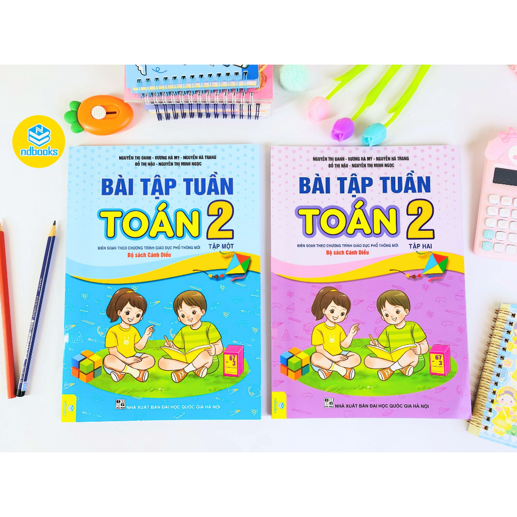 Sách - Bài Tập Tuần Toán 2 (Tập 1) - Biên soạn theo CT GDPT mới - Cánh Diều (ND)