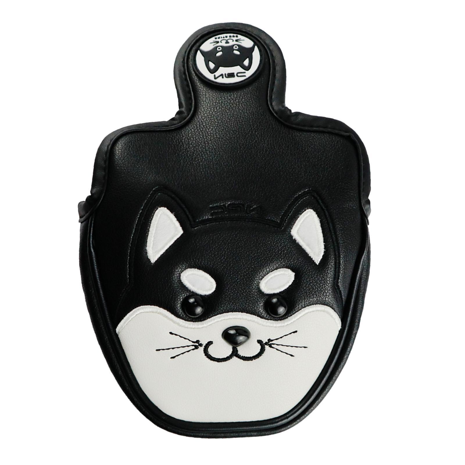 Cartoon Design Golf Club Mallet Putter Head Clubs Headcover