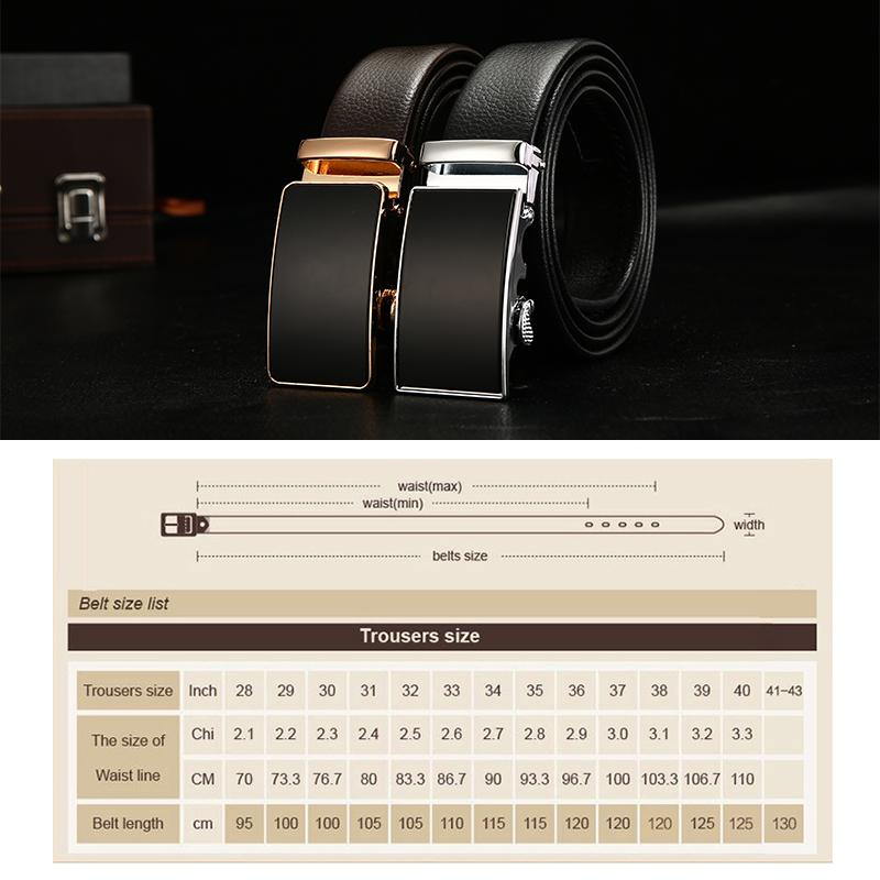 Thắt Lưng Nam Tự Động Da Thật Chính Hãng Da Sang Trọng Dây Thắt Lưng Nam Khóa Tự Động Cao Cấp Dây Cummerbunds nam