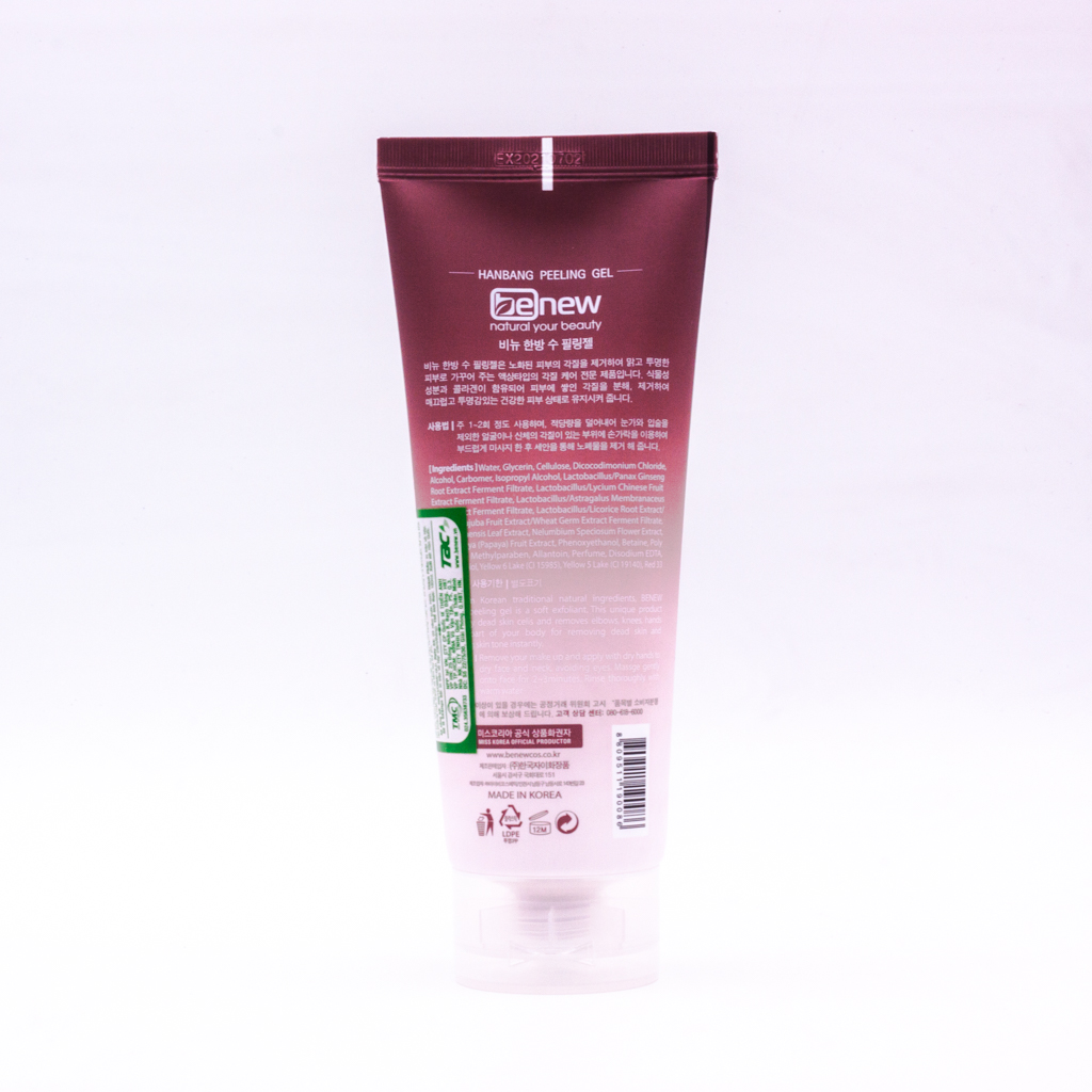 Gel tẩy tế bào chết cho da mặt cao cấp Hàn Quốc Benew (180ml) – Hàng Chính Hãng