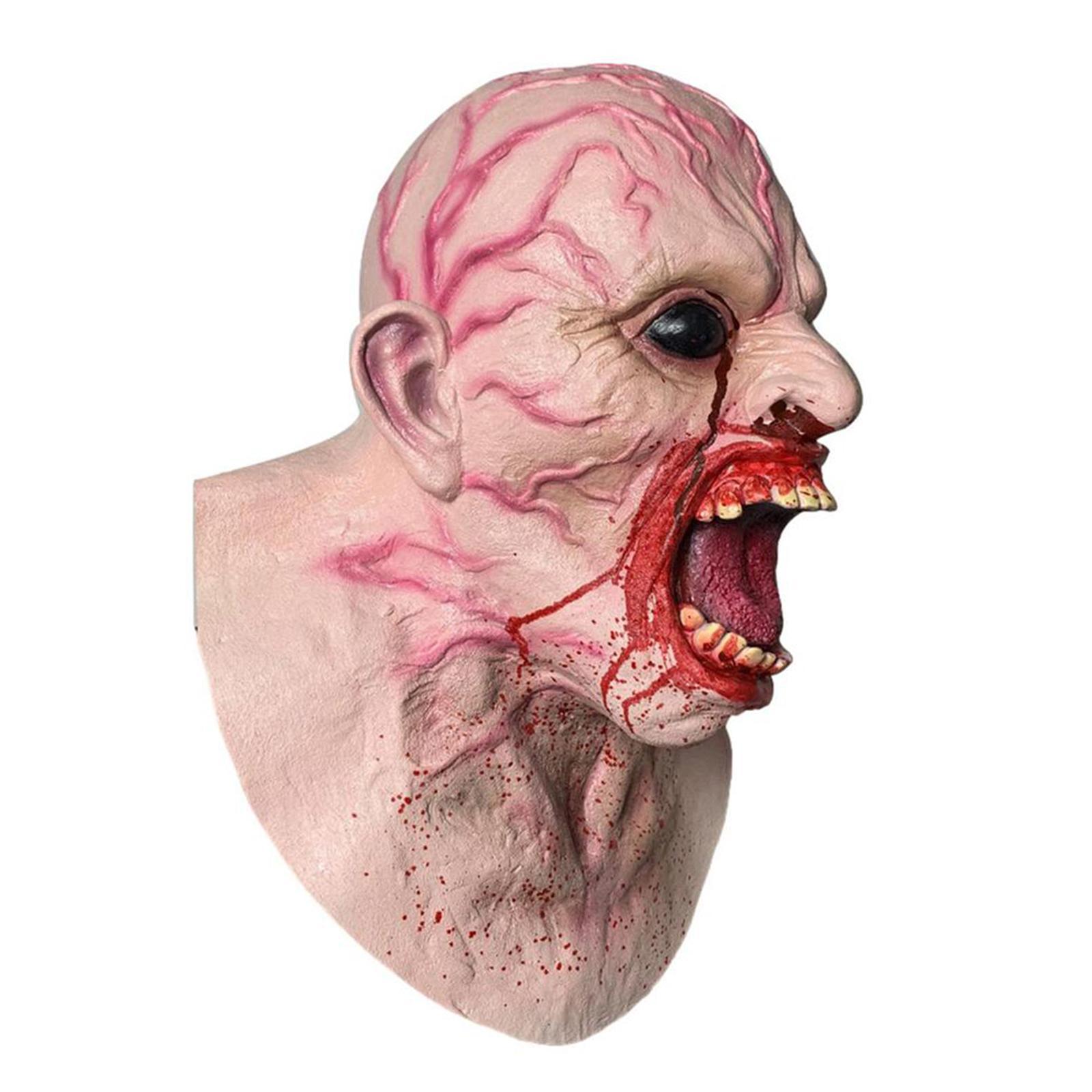 Halloween Mask Creepy Evil Adults Cosplay for Fancy Dress Costume Masquerade