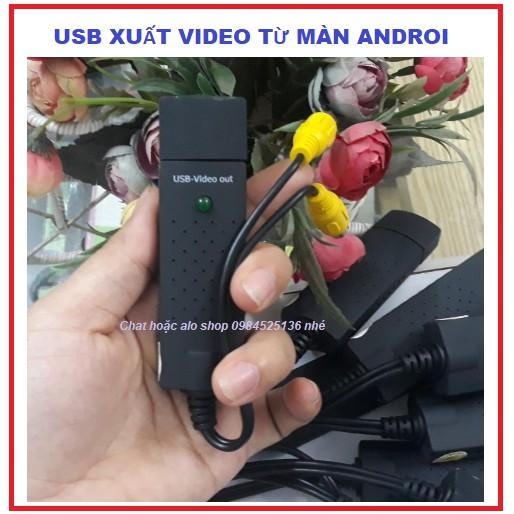 Usb xuất hình ảnh dành cho màn hình Android xe ô tô
